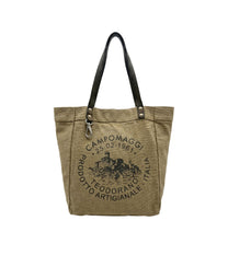 Bougainvillea Shopping Bag In Military Black