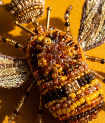 Carder Bee Earrings
