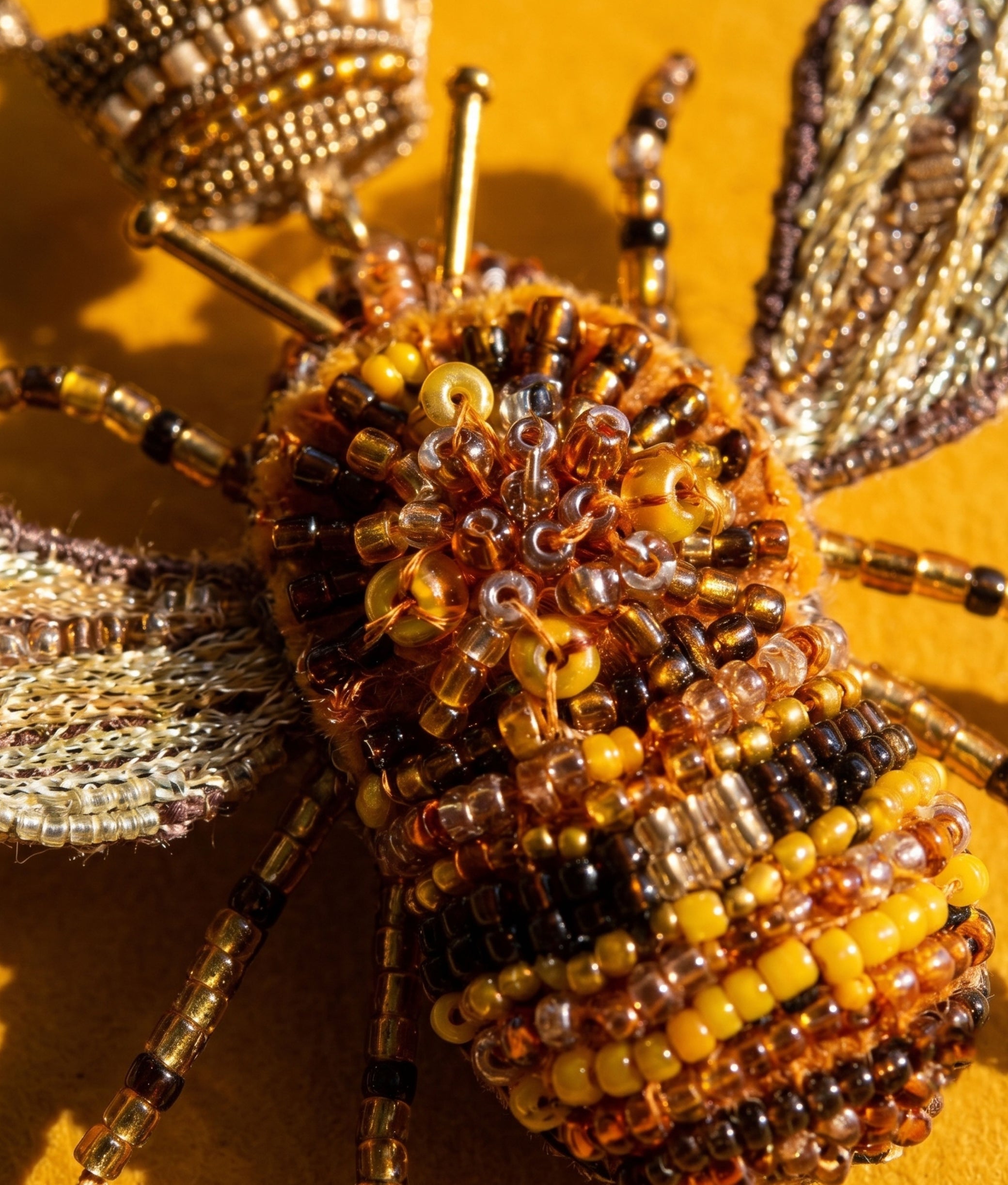 Carder Bee Earrings