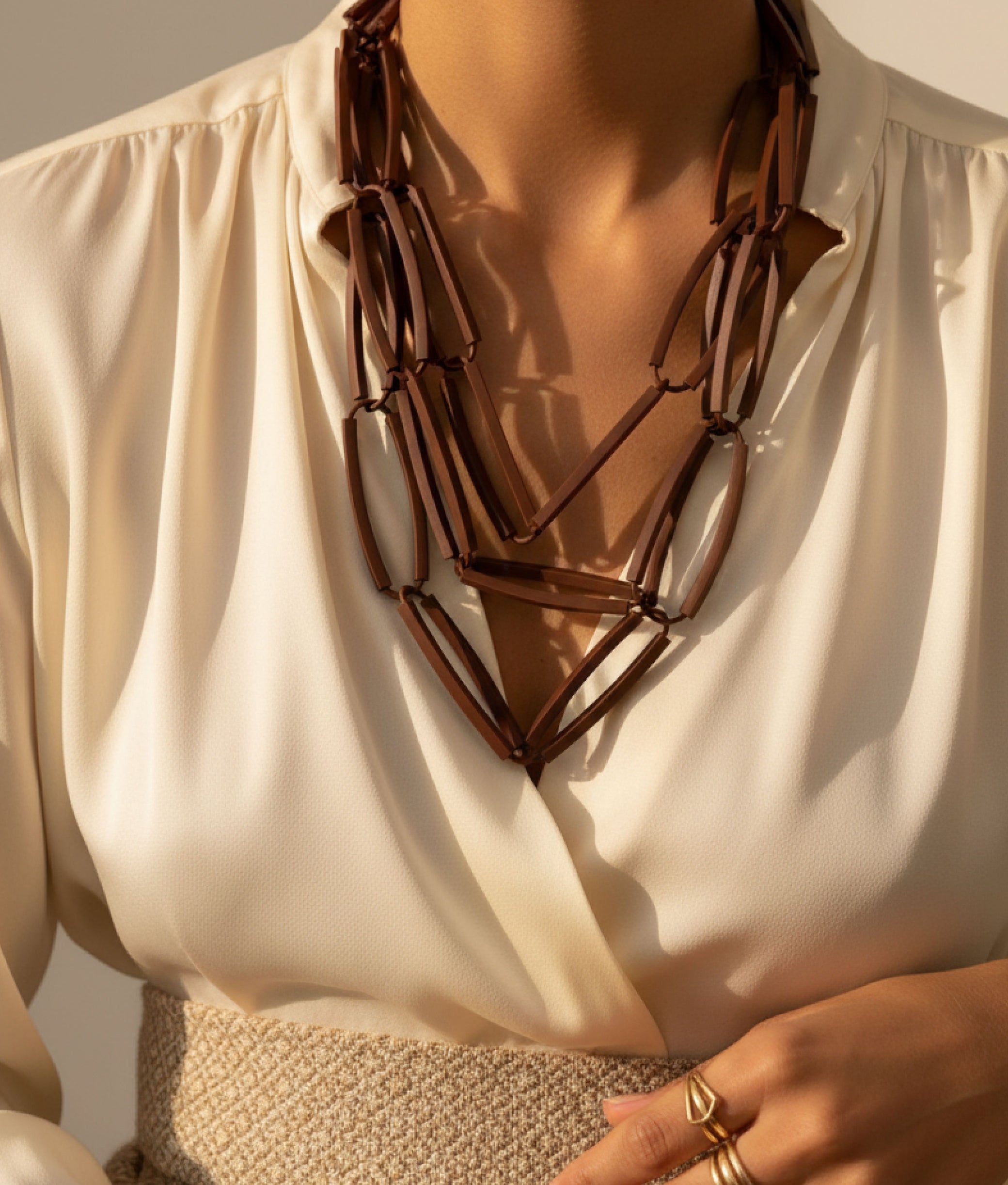 CATE SLIM Copper Necklace
