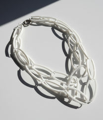 CATE SLIM White Necklace