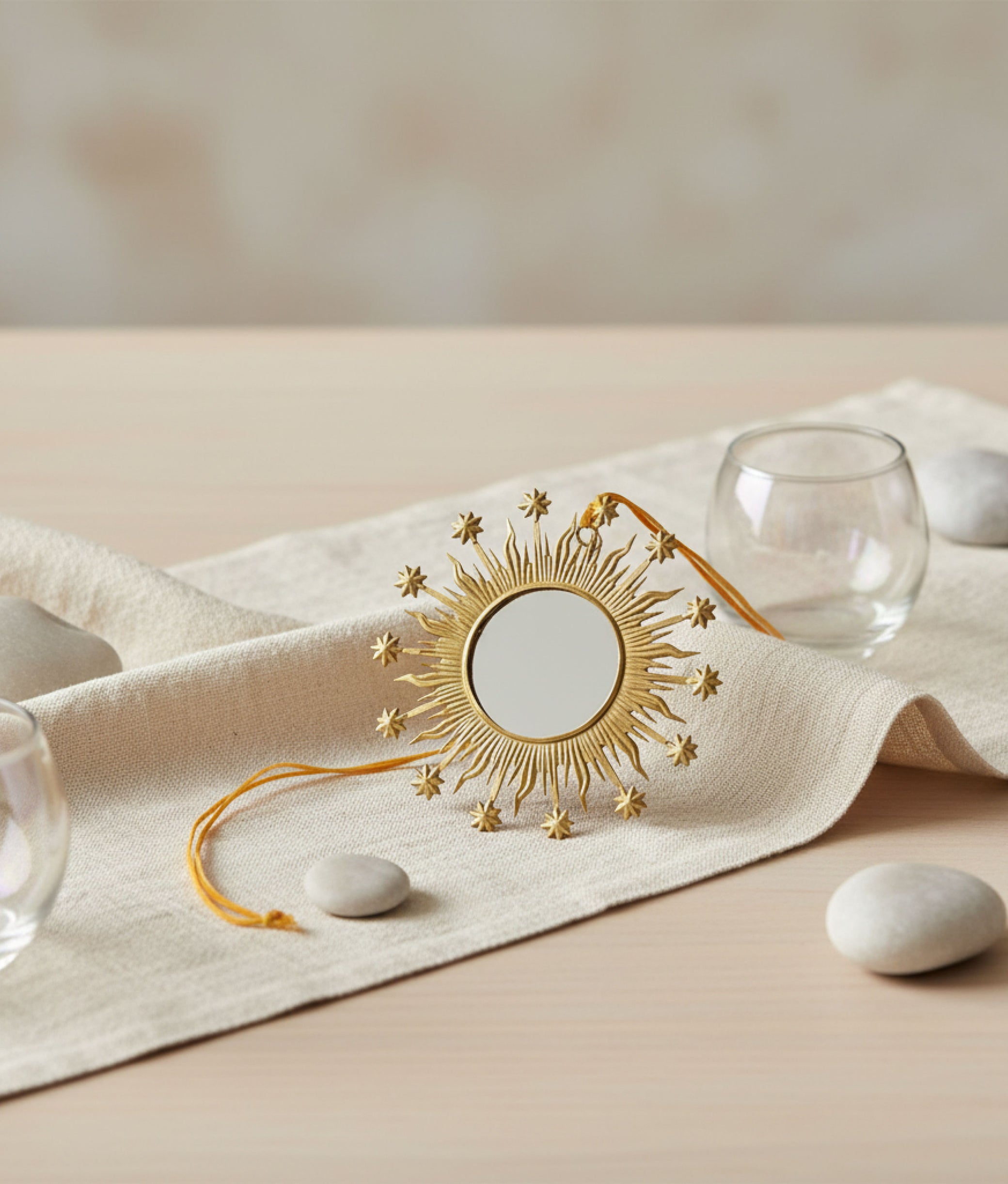 Celestial Crown Mirror Ornament