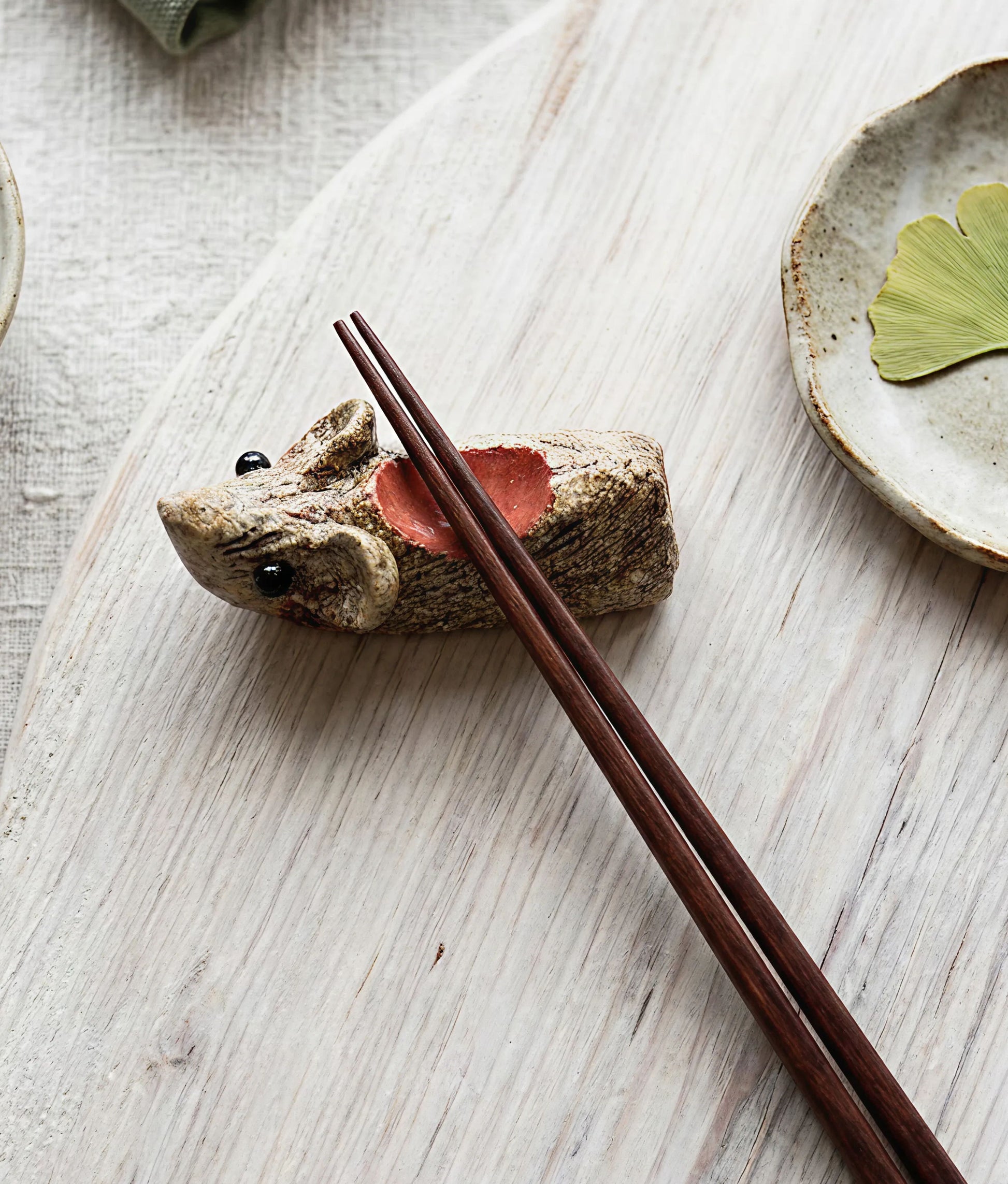 Ceramic Mice Chopstick Holder