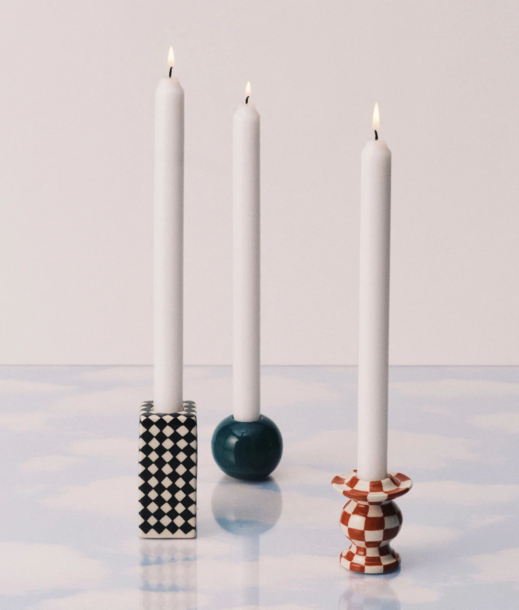 Chessboard Candle Holder