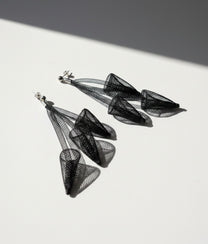 CHIODINI Black Earrings
