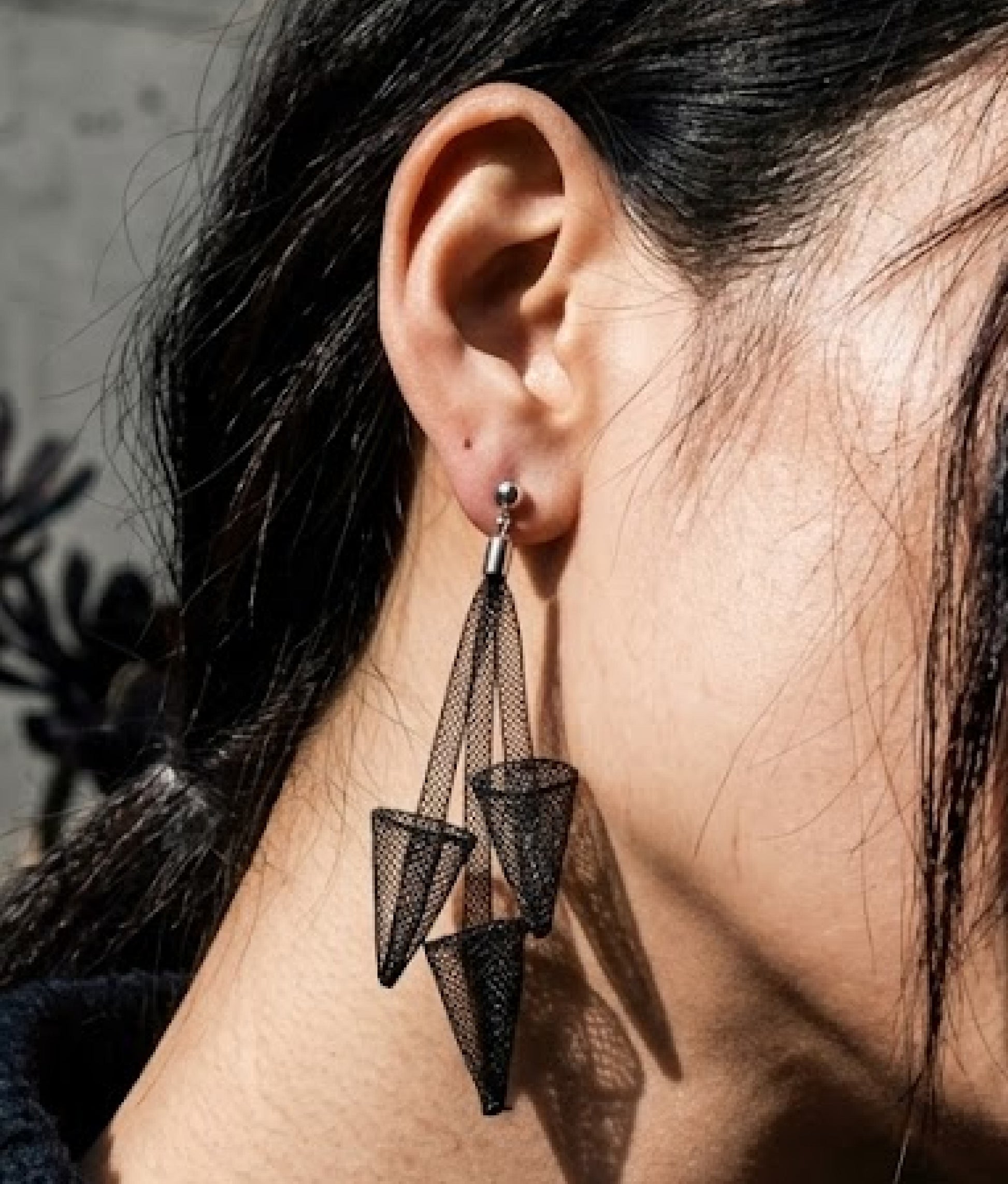 CHIODINI Black Earrings