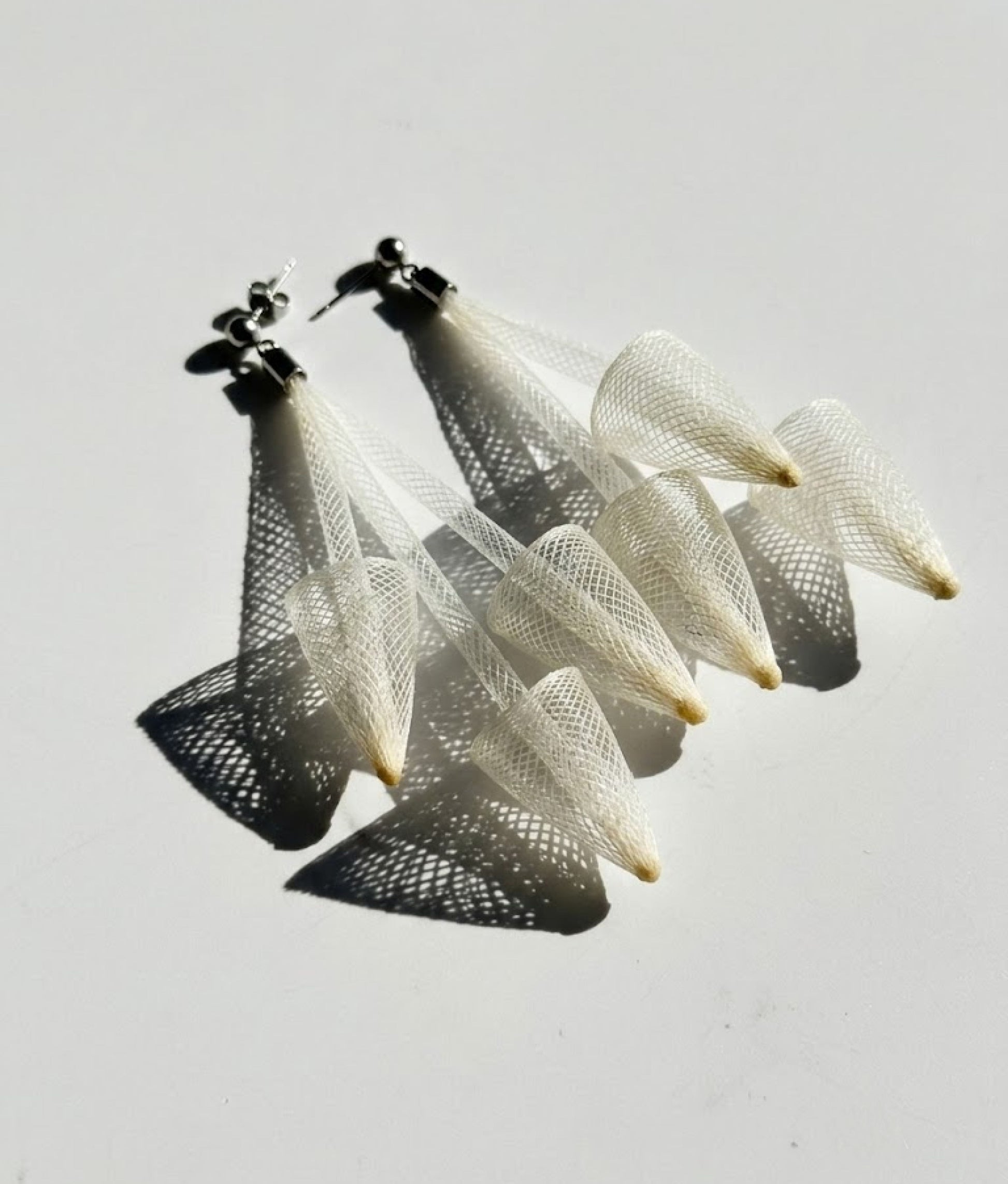 CHIODINI White Earrings