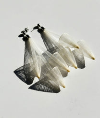 CHIODINI White Earrings