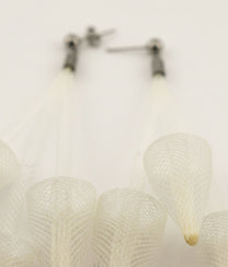 CHIODINI White Earrings