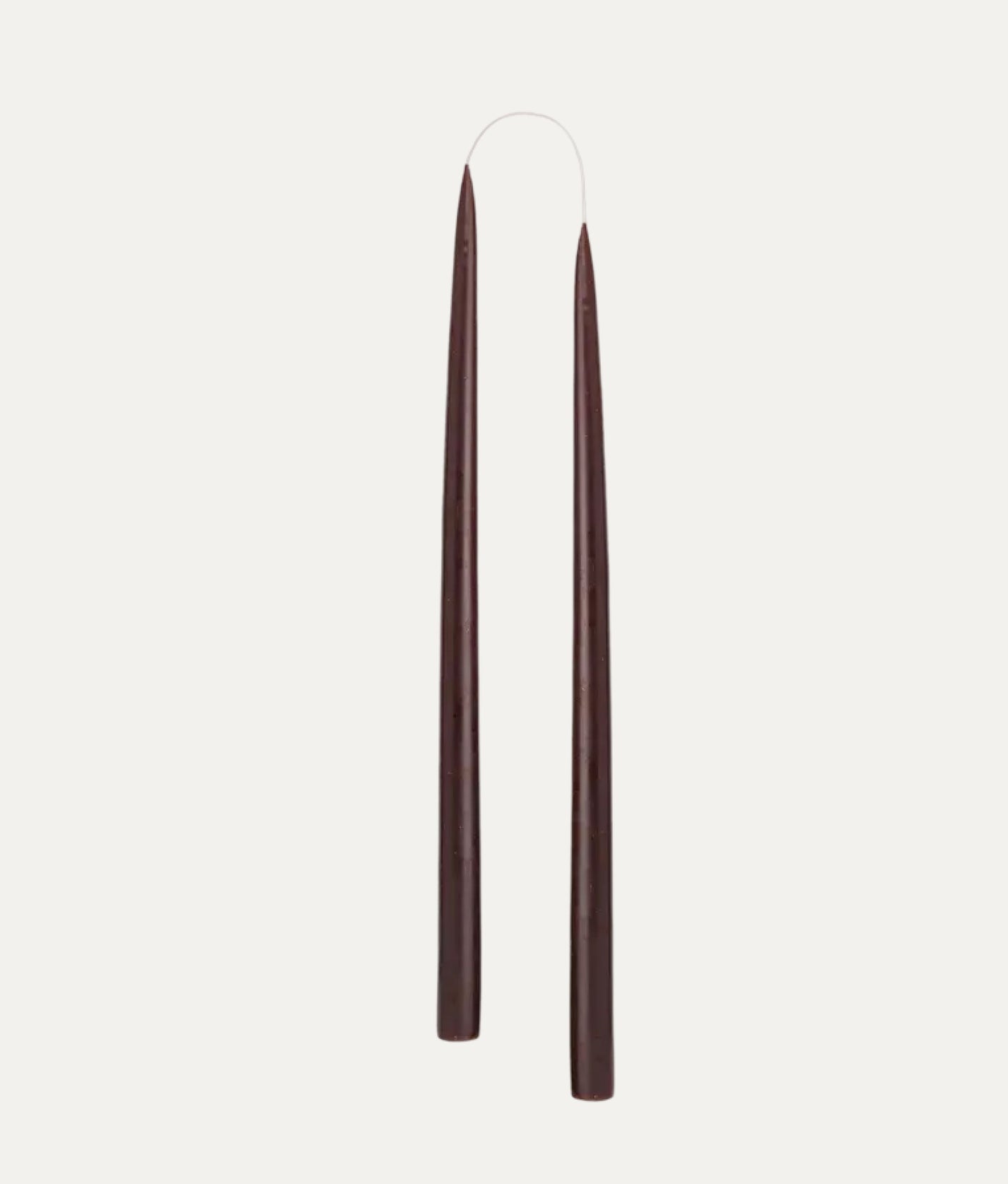 Chocolate Coloured Candles