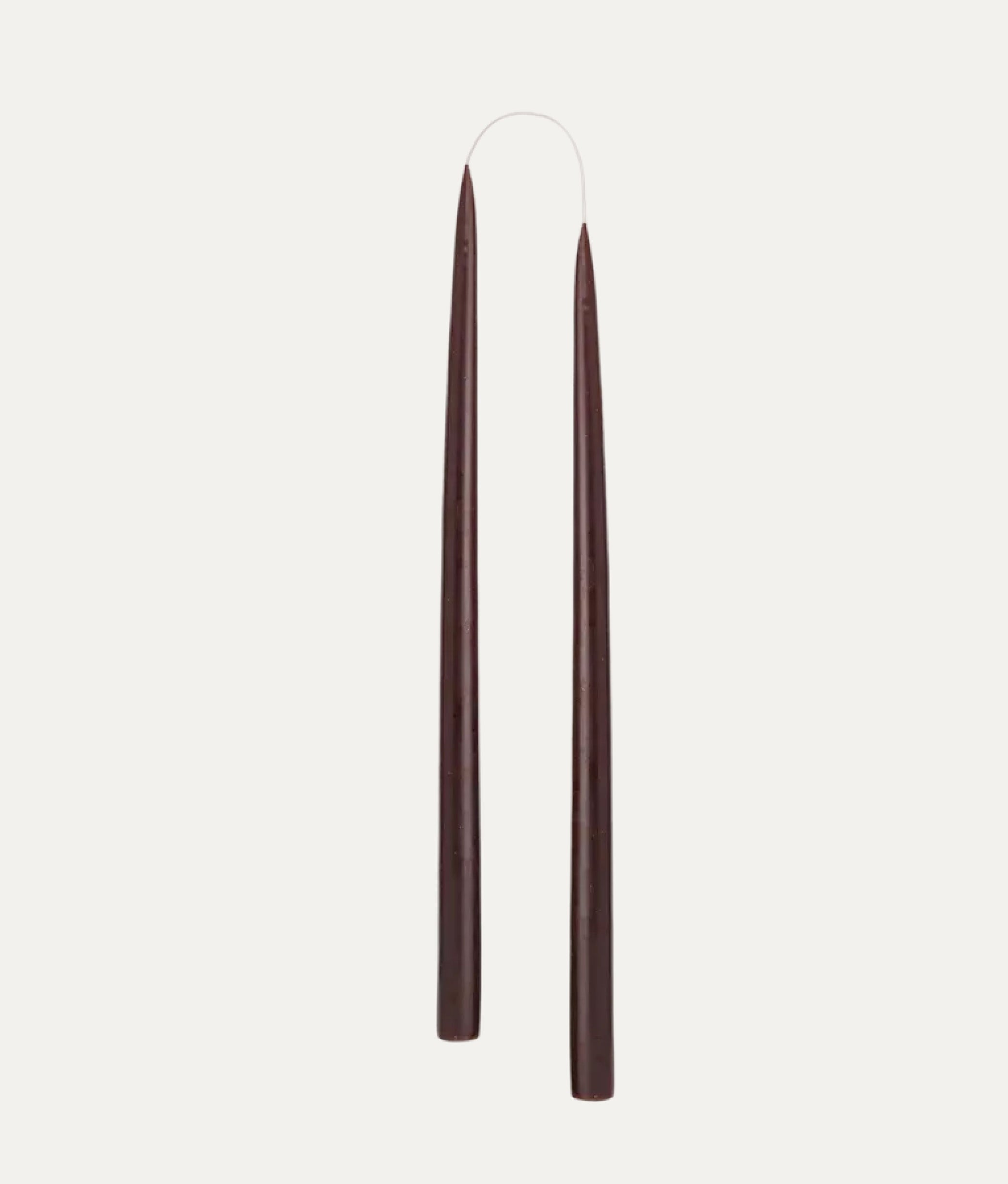 Chocolate Coloured Candles