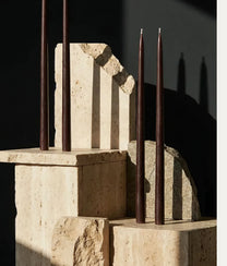 Chocolate Coloured Candles