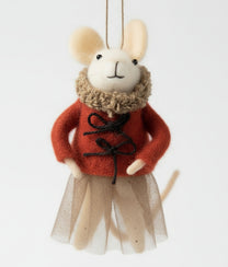 Xmas Mice White Red Jacket