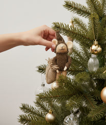 Xmas Mice Beige Sack