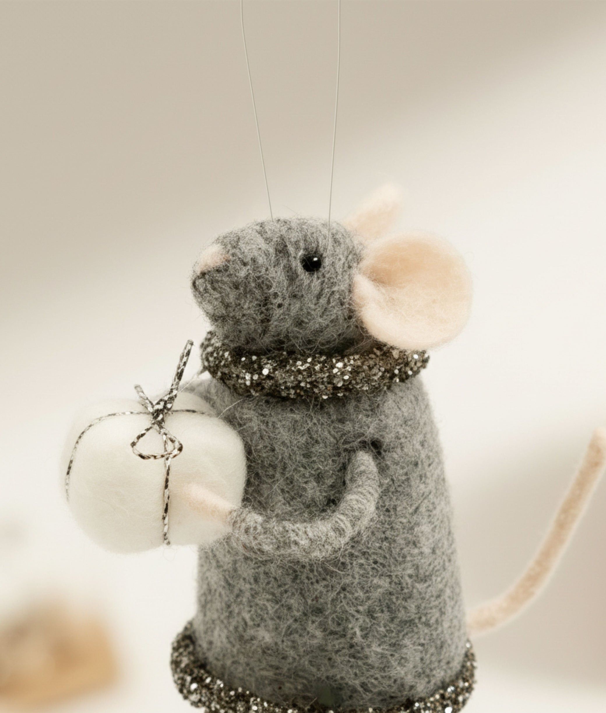 Xmas Mice Grey Present Dress