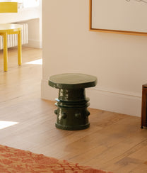 Clara Green Side Table