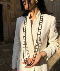 CLIP Black Necklace