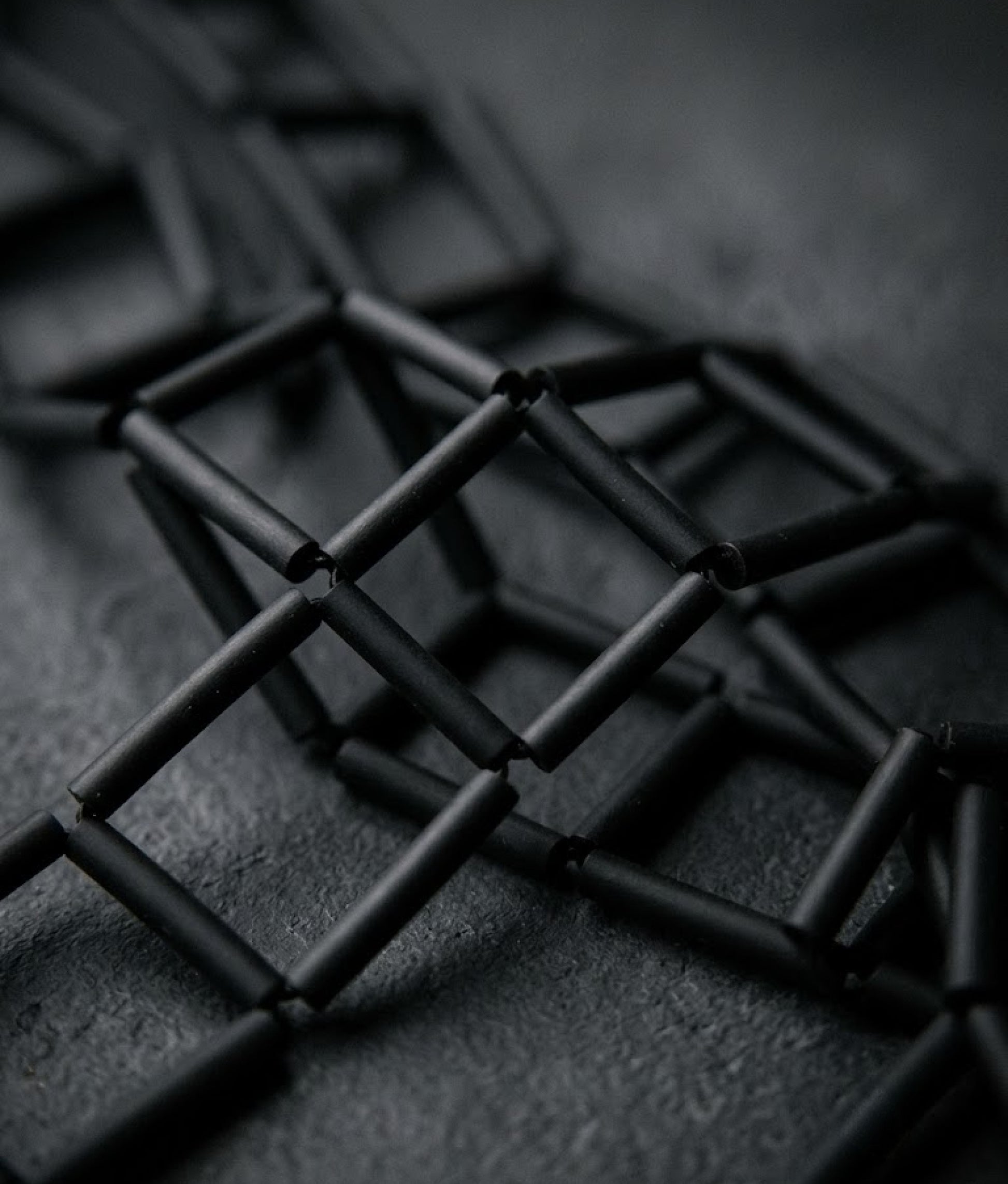 CLIP Black Necklace
