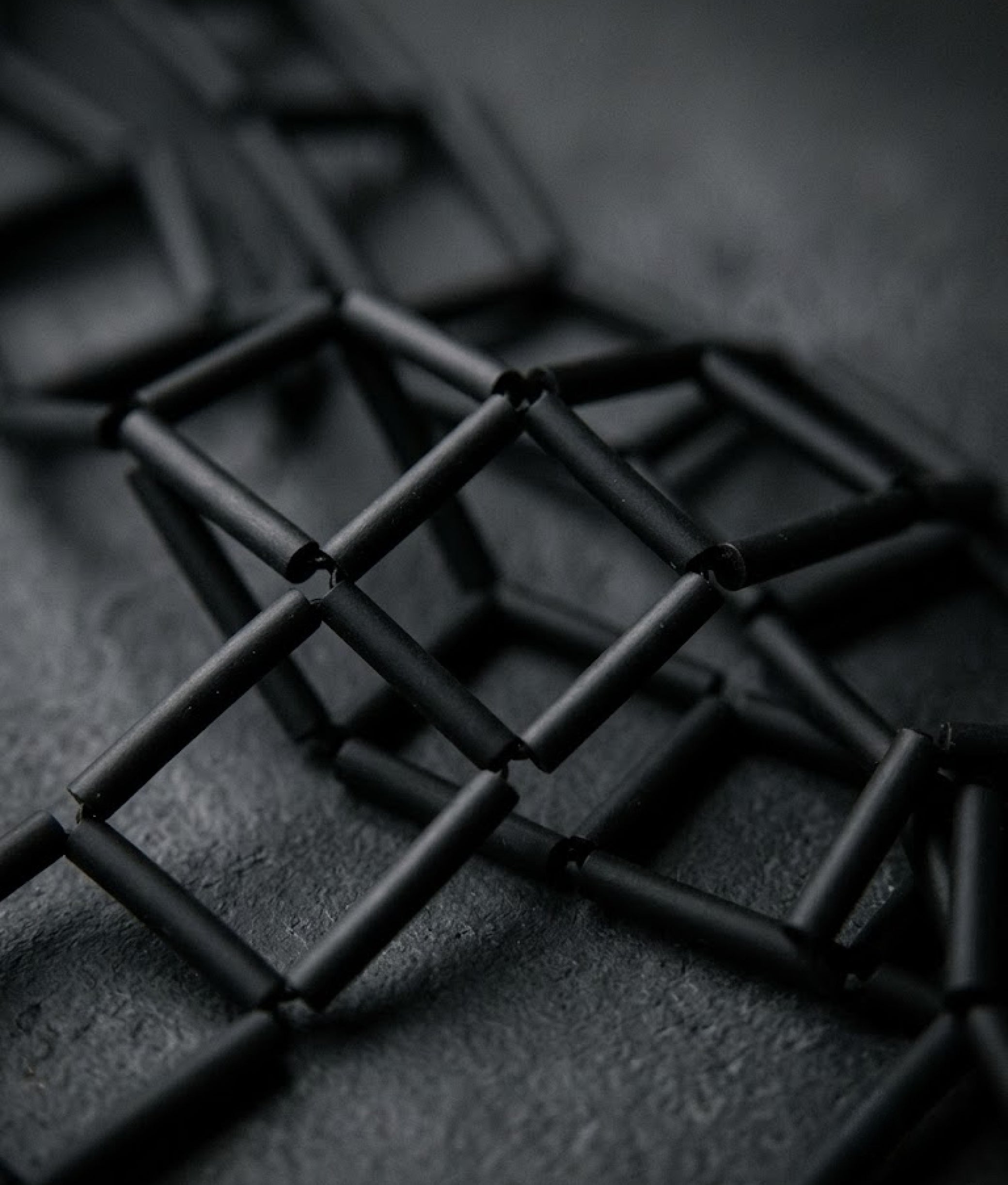 CLIP Black Necklace