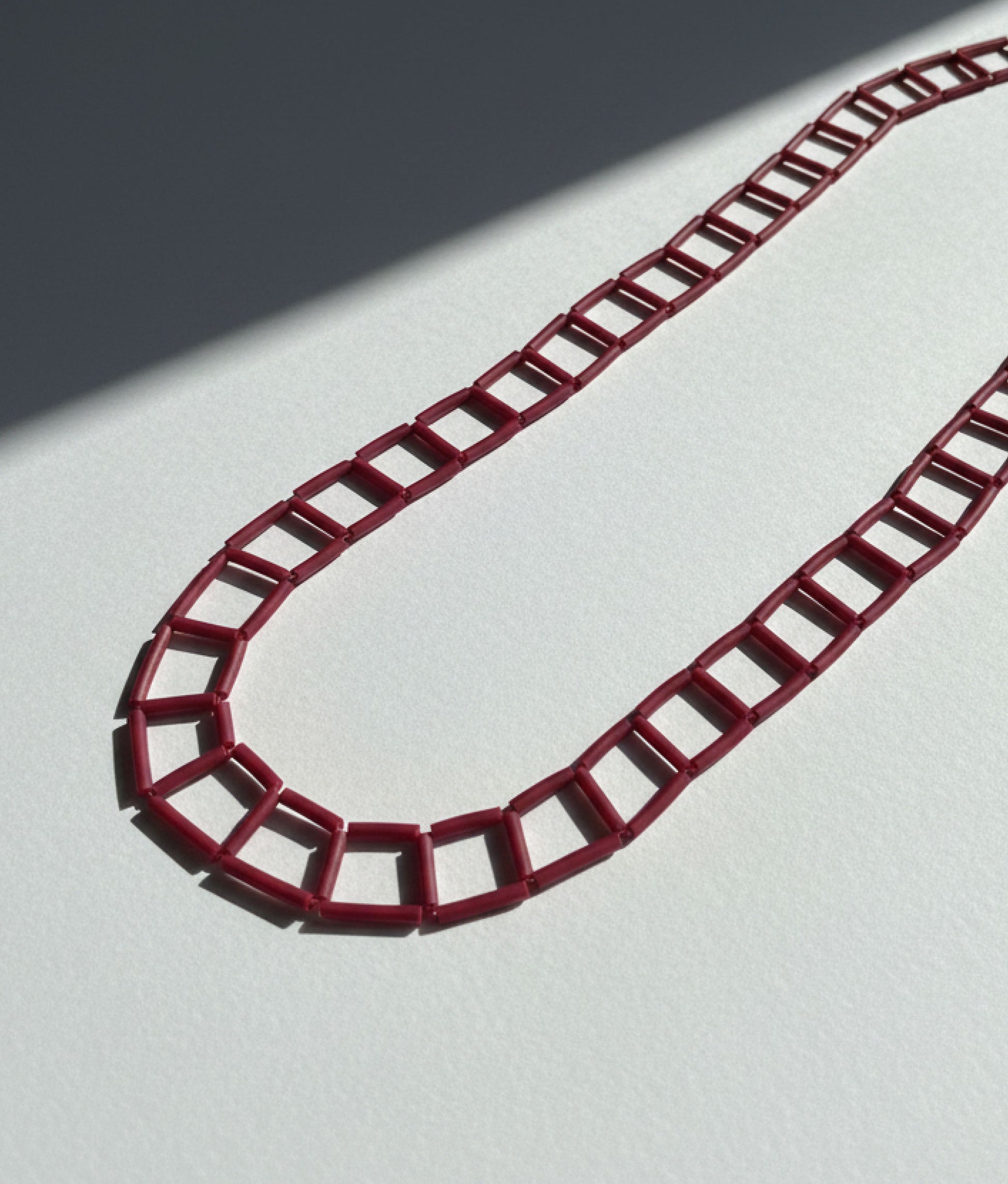 CLIP Red Necklace