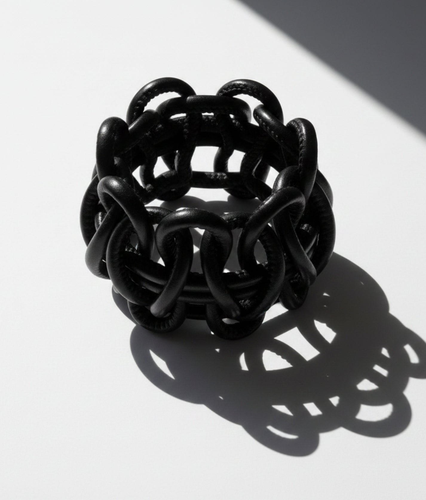 COBRA PELLE Black Bracelet