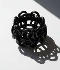 COBRA PELLE Black Bracelet