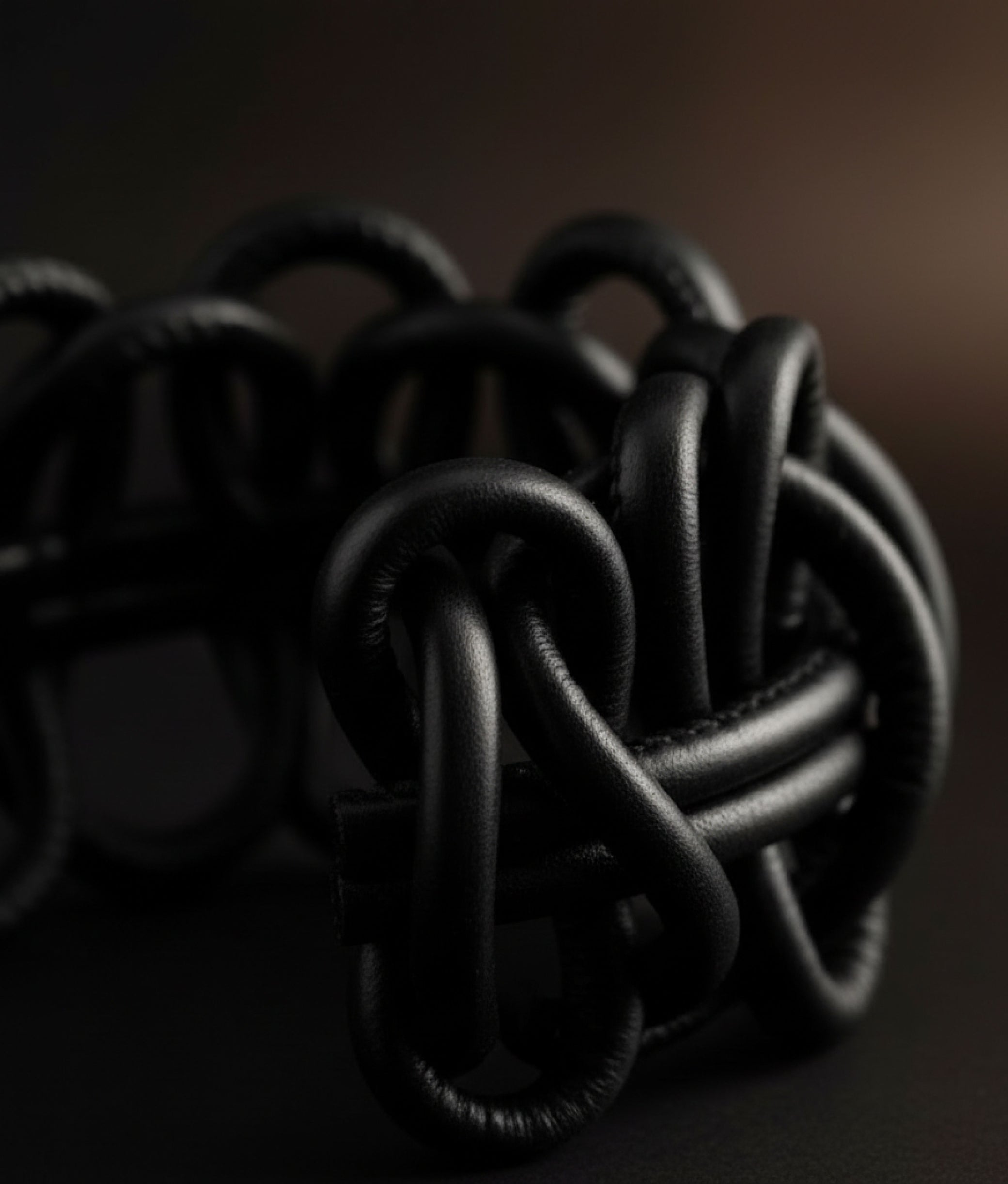 COBRA PELLE Black Bracelet