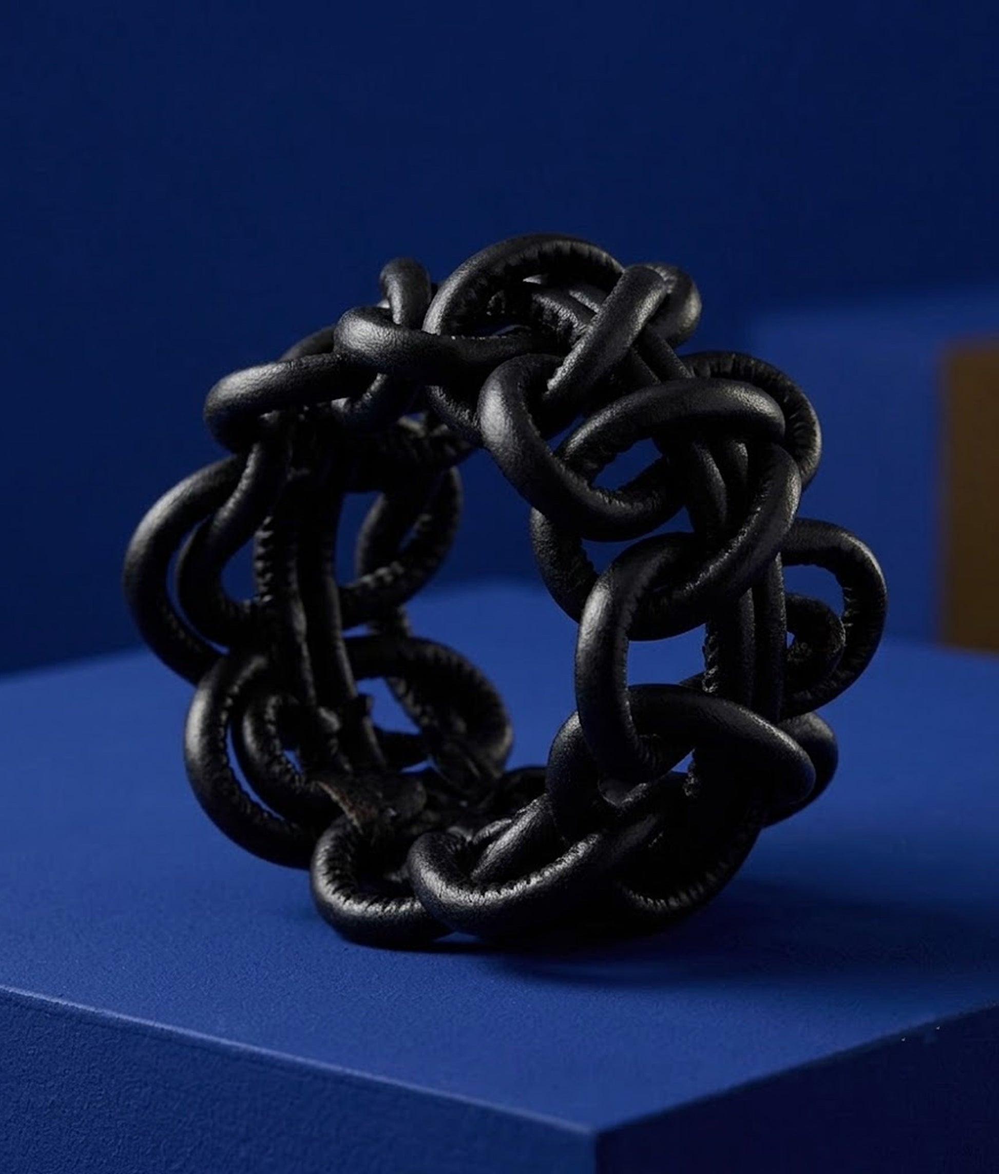 COBRA PELLE Black Bracelet
