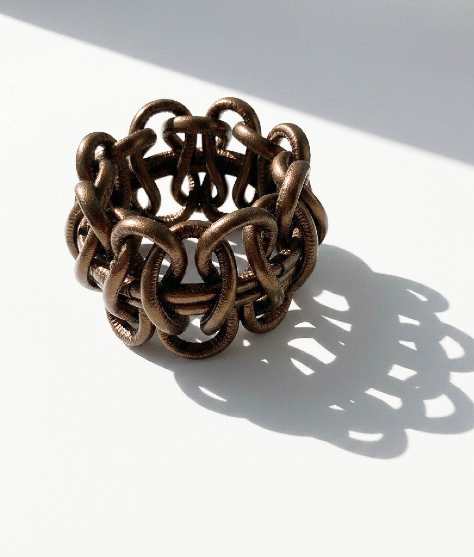 COBRA PELLE Bronze Bracelet