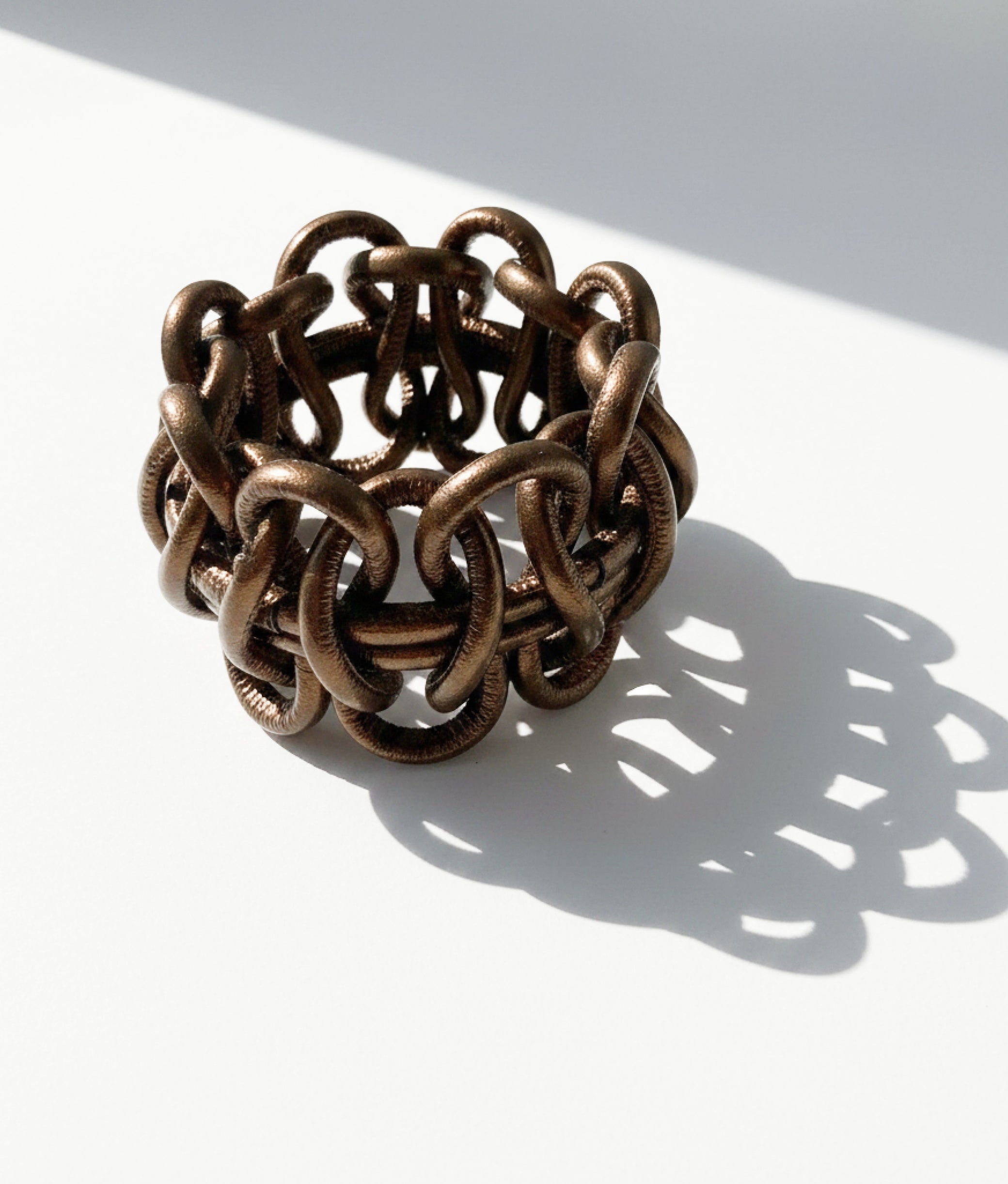 COBRA PELLE Bronze Bracelet