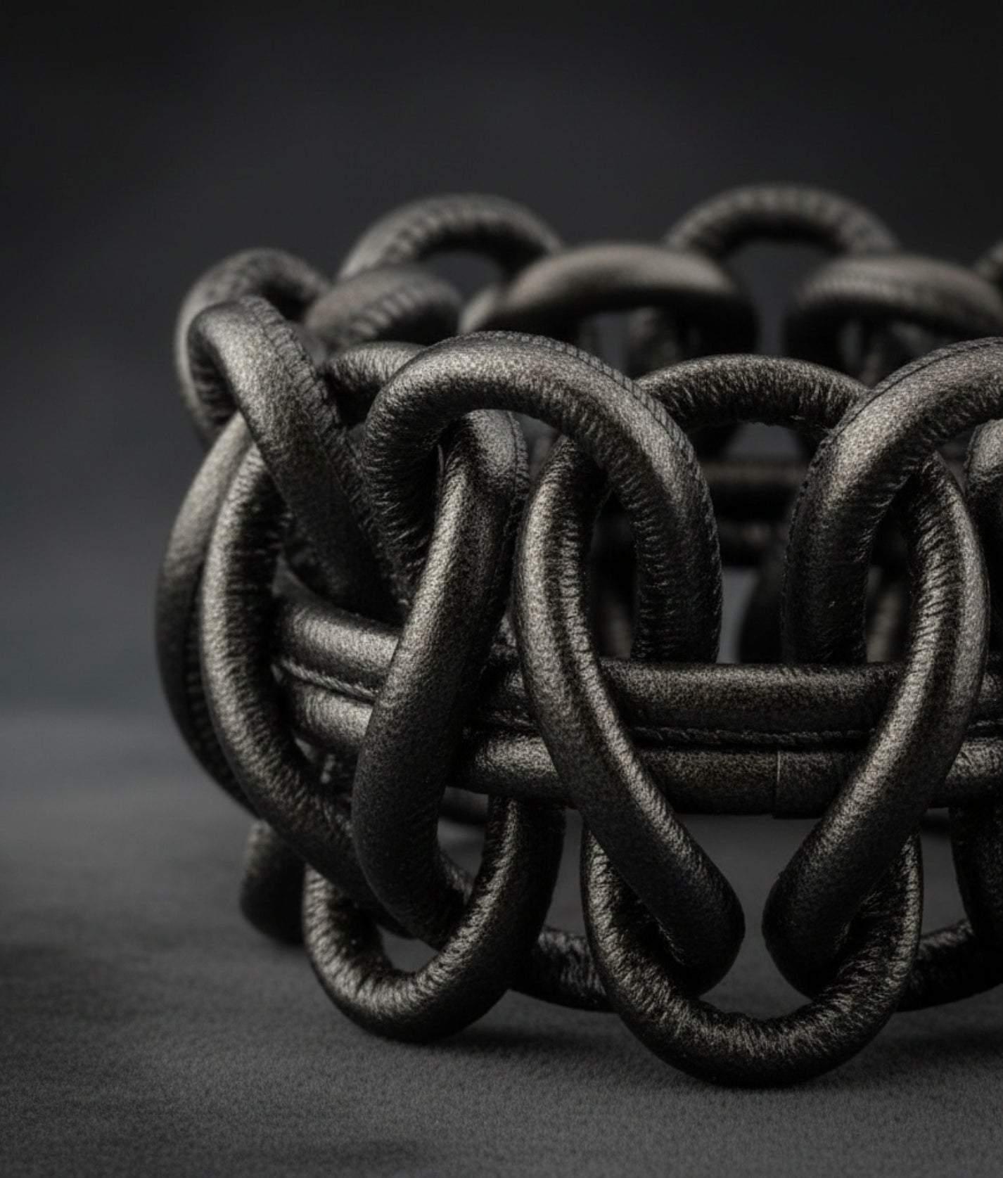 COBRA PELLE Titanium Bracelet