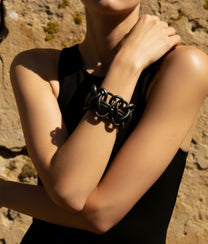 COBRA PELLE Titanium Bracelet