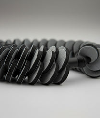 COCO MINI Light Grey Black Necklace