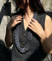 COCO MINI Smoke Black Necklace