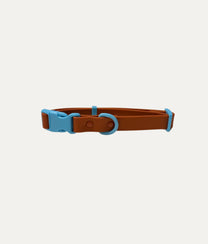 Dog Collar Choco Blue