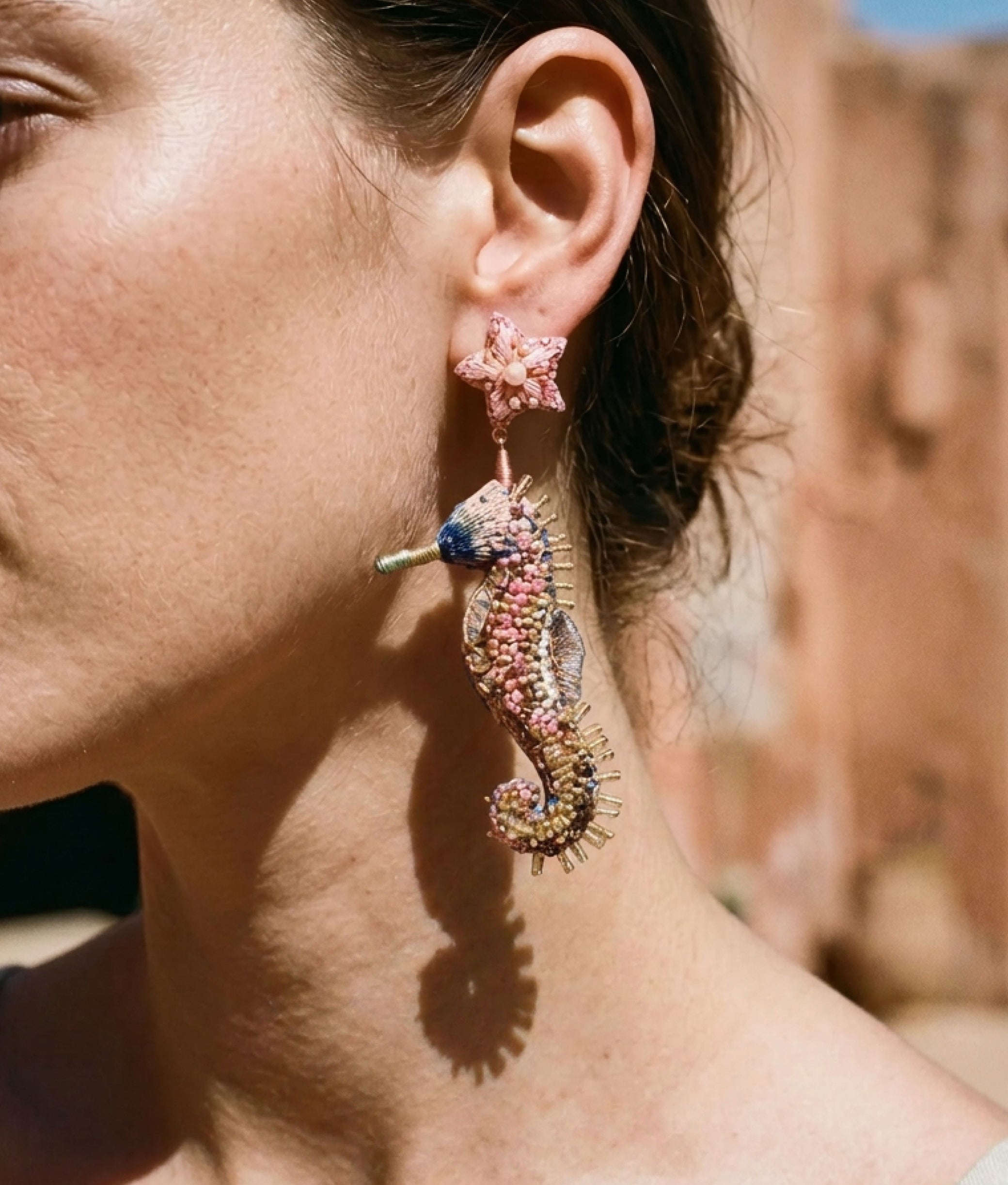 Common Seahorse Earrings