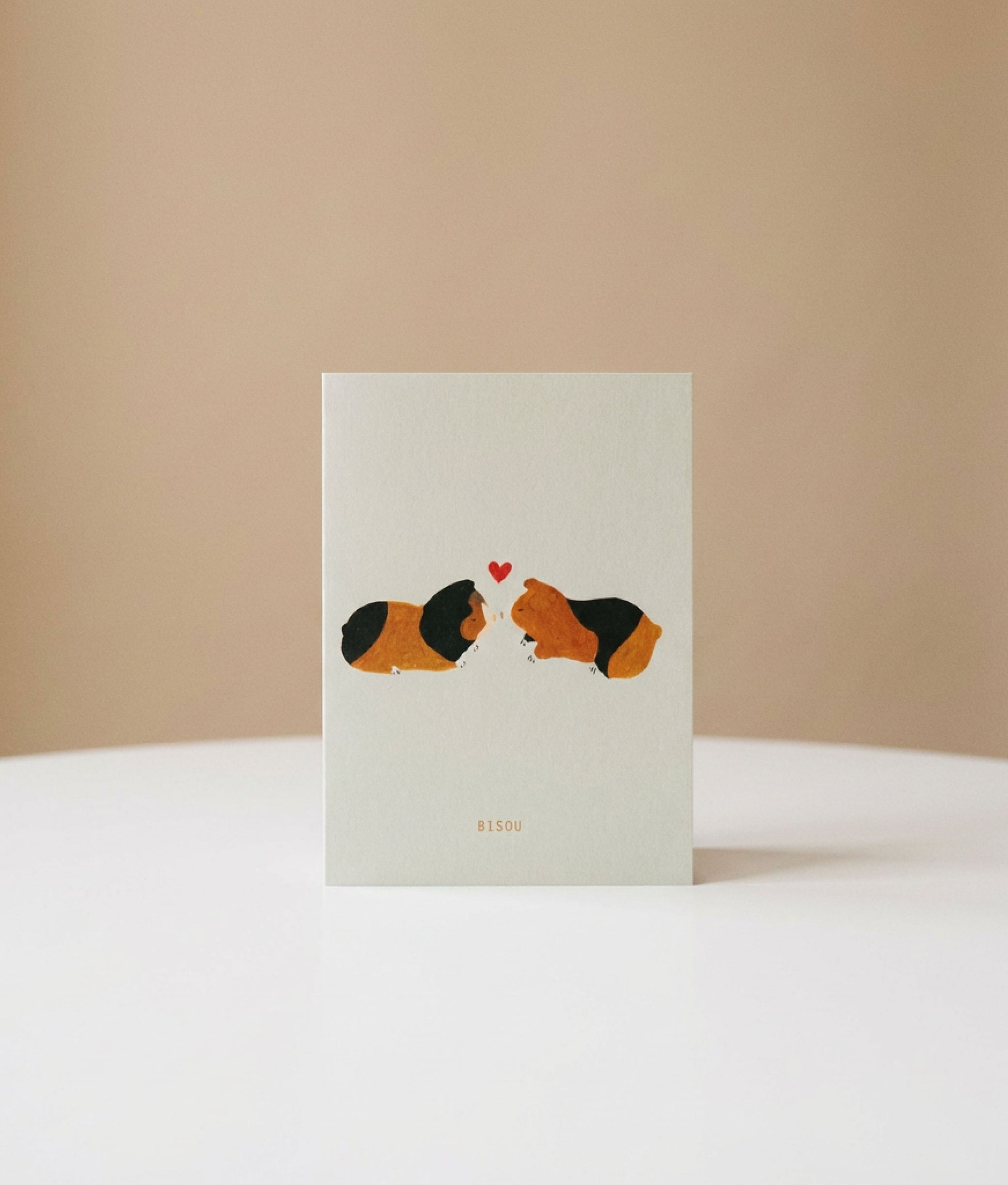 Cochons d'inde Greeting Card