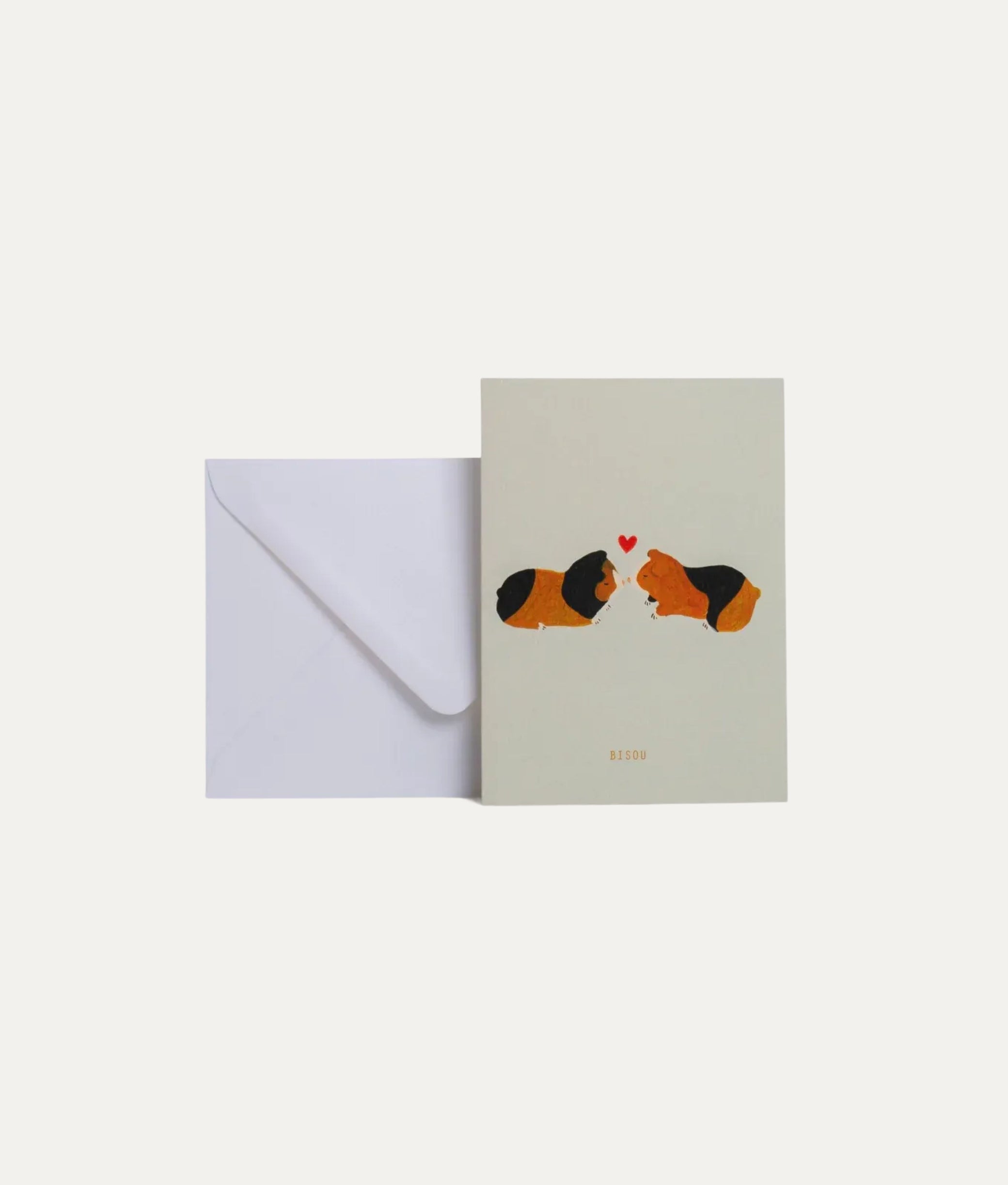 Cochons d'inde Greeting Card
