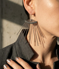 CONNECT Silver Earrings