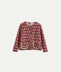 Green/Pink Cotton Jacket