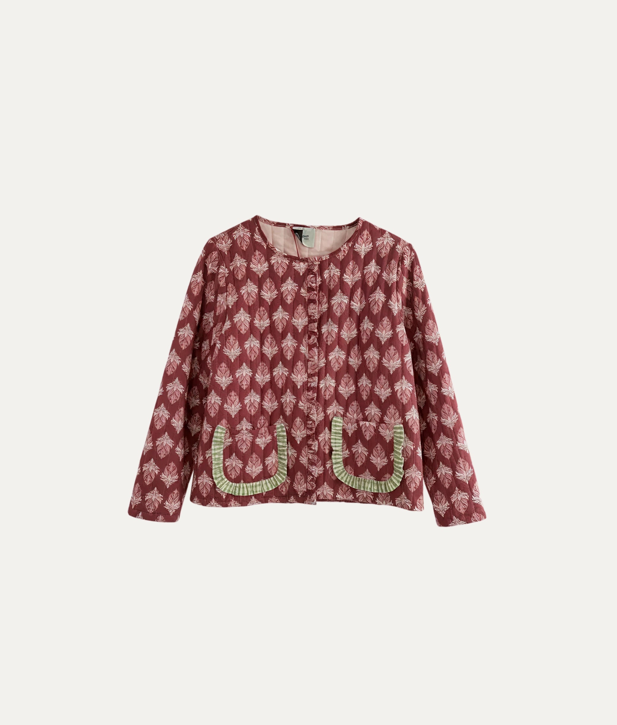 Green/Pink Cotton Jacket