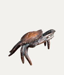 Crab Box in Dark Patina