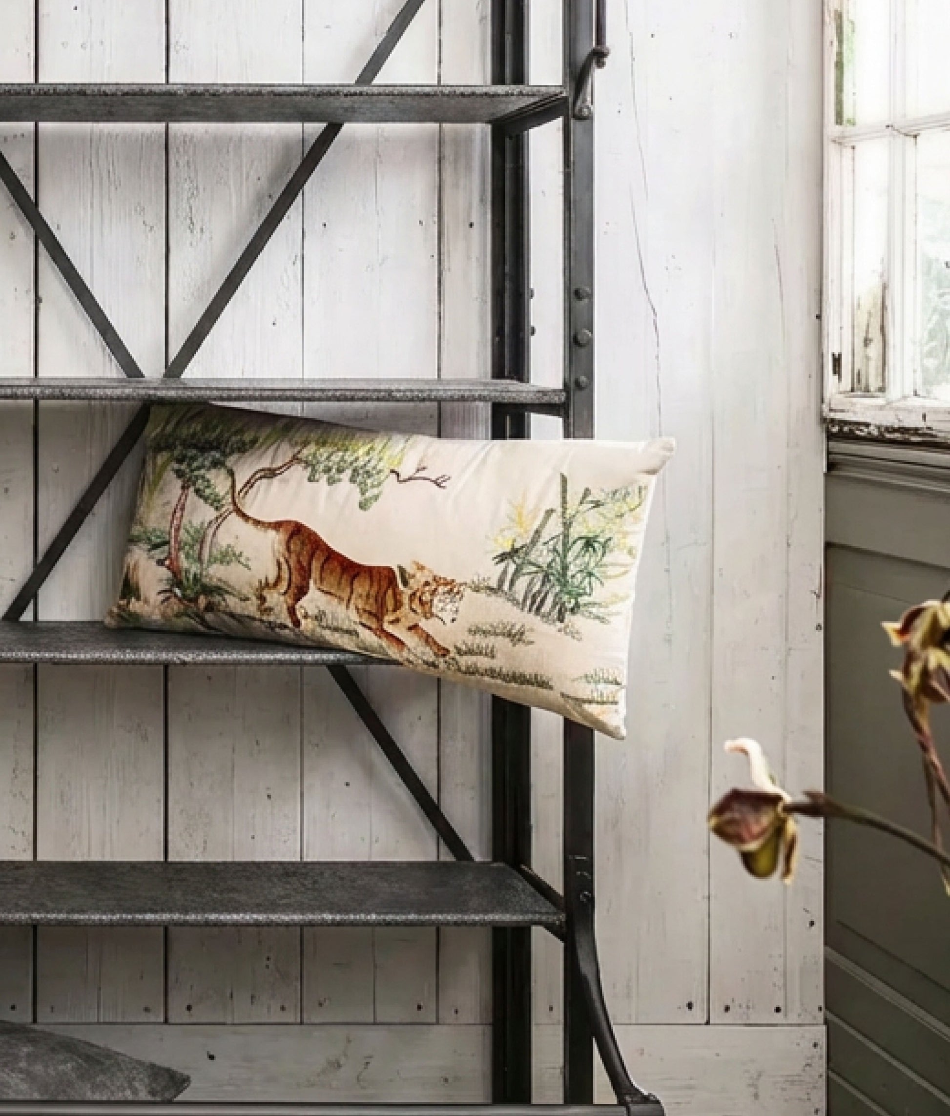 Crouching Tiger Cushion Cover