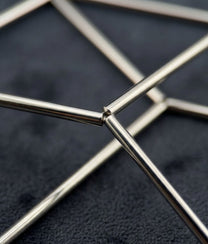CUBO Rhodium Bracelet