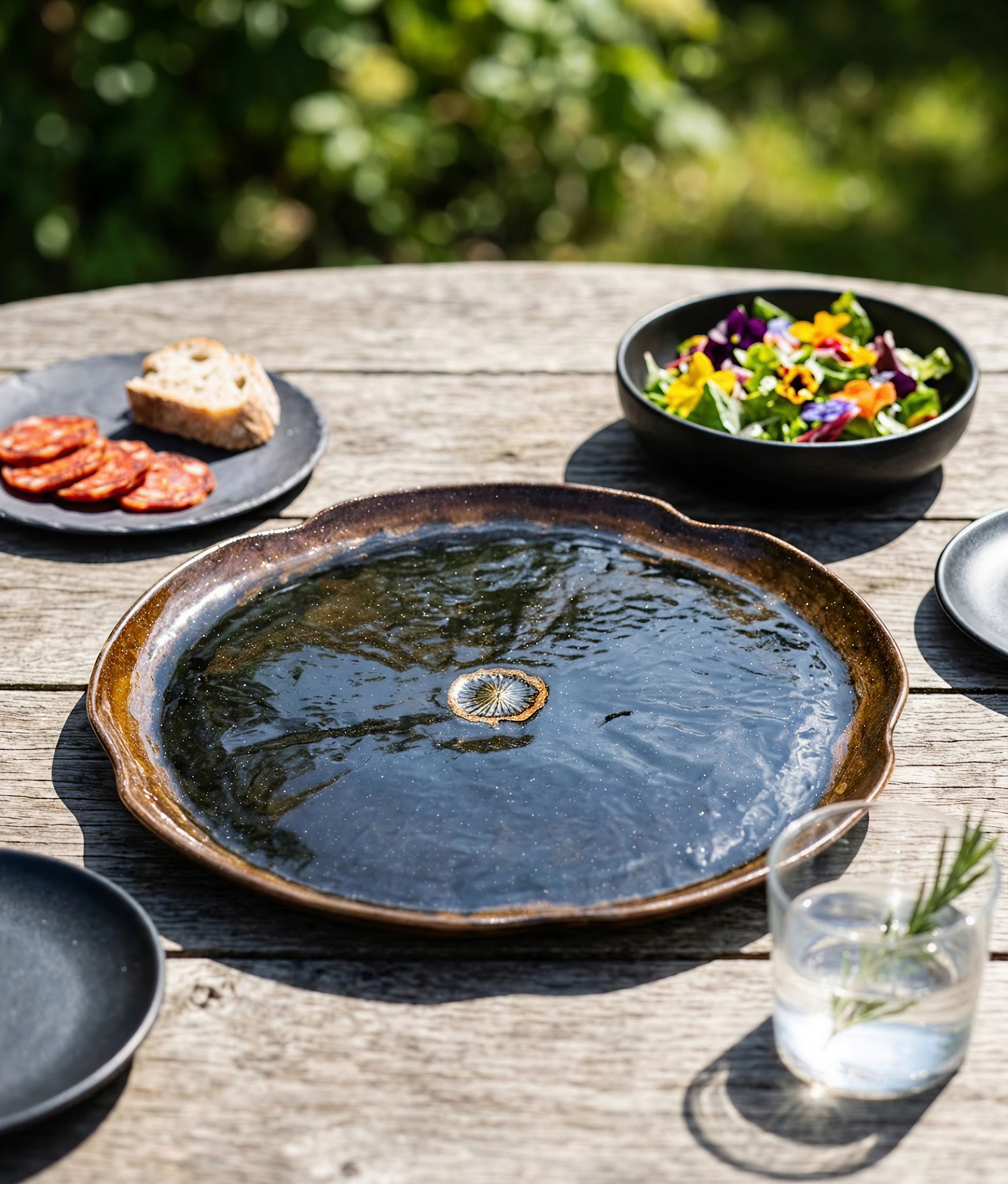 CYCLE Charger Plate Stoneware