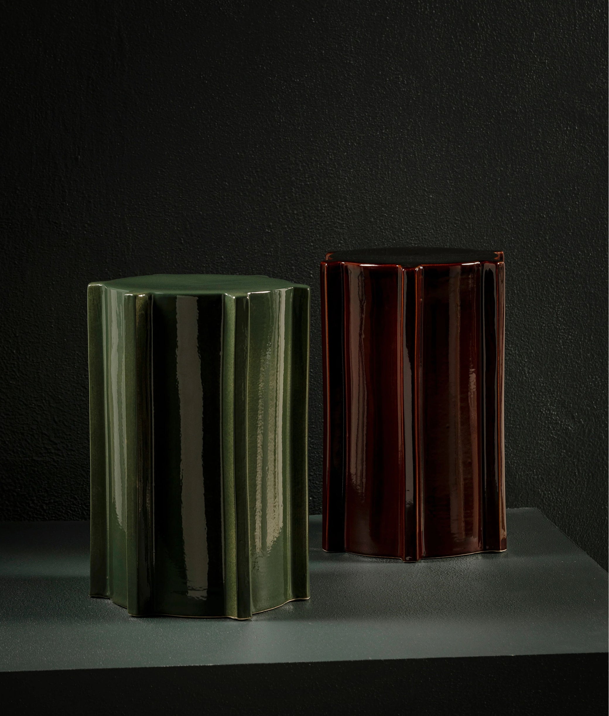 Dark Brown Side Table