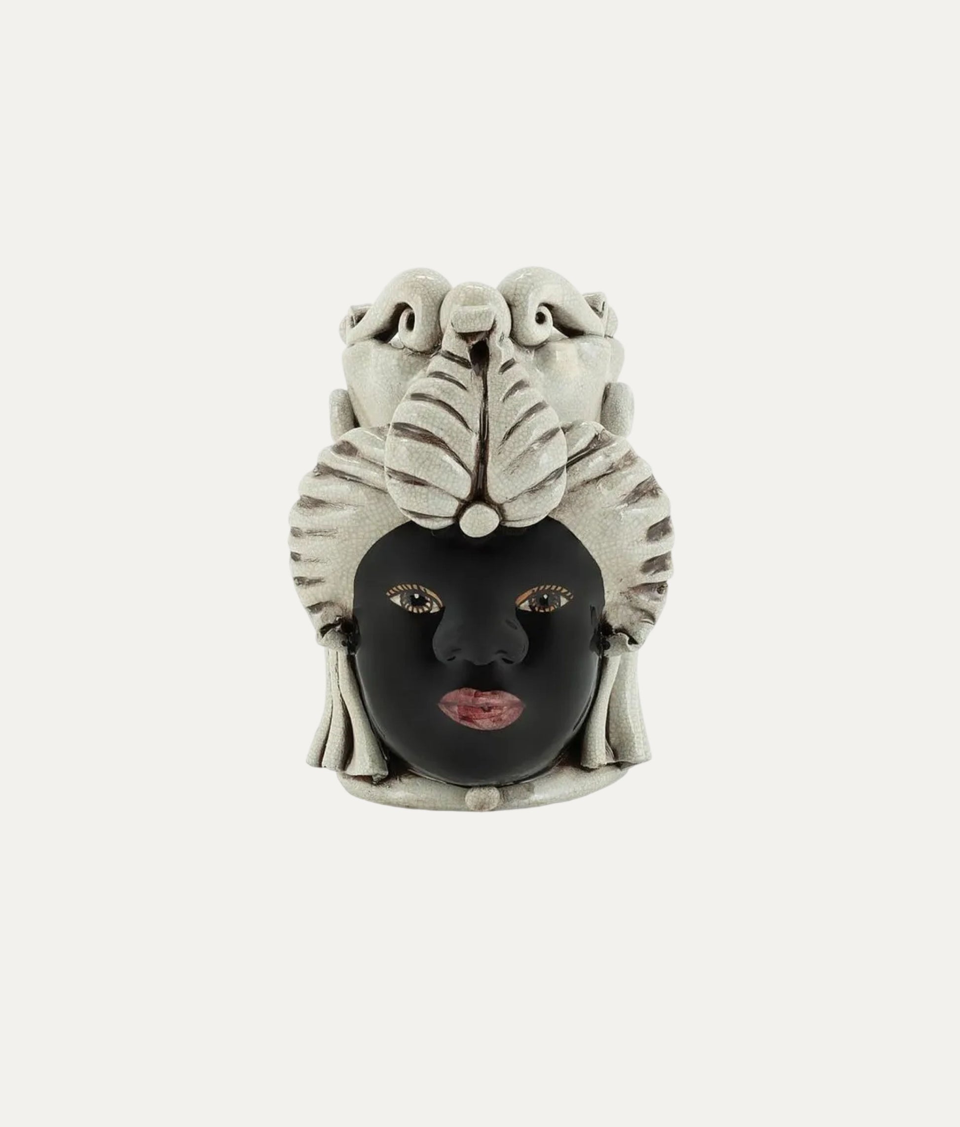 Brown Vase Moro Lady Small