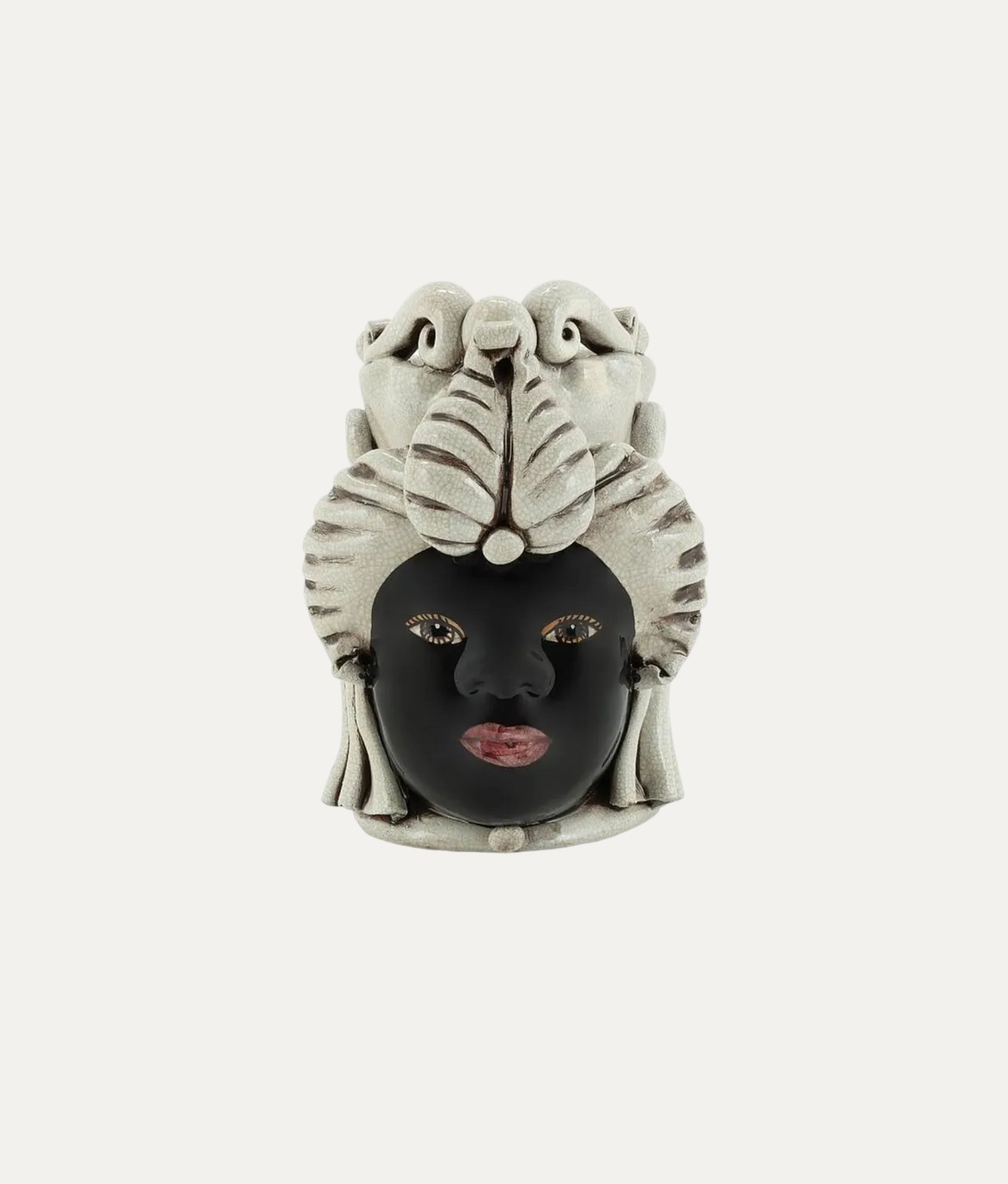 Brown Vase Moro Lady Small