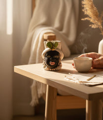 Green Vase Moro Lady Fico Small