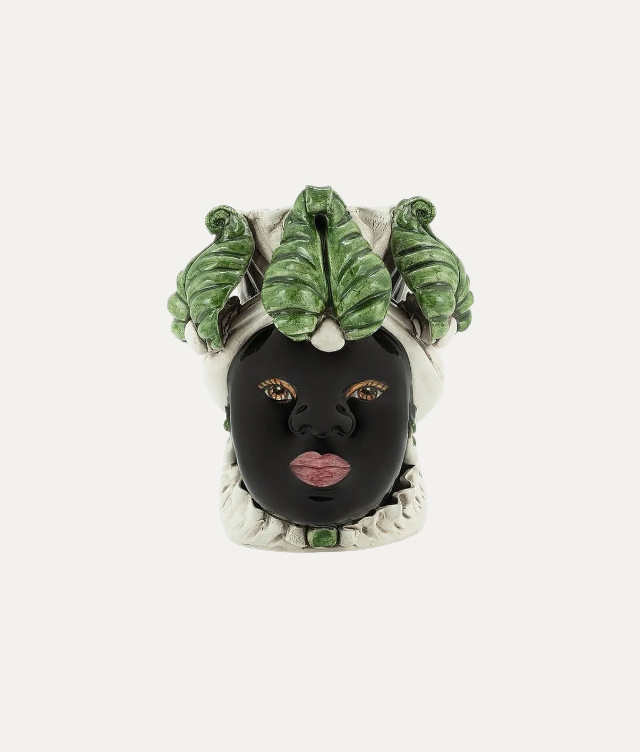 Green Vase Moro Lady Small